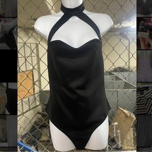 Boohoo black bodysuit